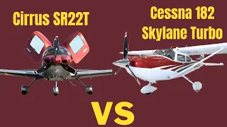 Cirrus SR22T VS Cessna 182 Skylane Turbo | New Aircraft