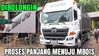 Proses Panjang Menuju Mbois, Seminggu Berlalu Tronton Hino Baru Siap Meng Aspal