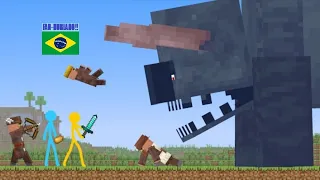 Devastador Titã - Animação vs Minecraft Shorts Episódio 23 dublado pt-br