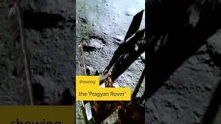 ISRO shares a new video of Pragyan Rover coming out of Vikram Lander