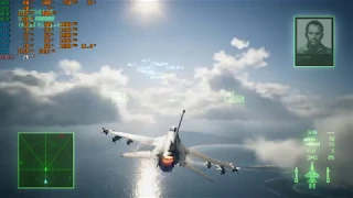 ACE COMBAT 7 - SKIES UNKNOWN  low end pc gameplay