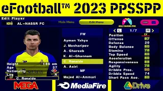 eFootball PES 2023 PPSSPP English Version Peter Drury Commentary New Updates Latest Winter Transfers