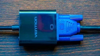 Переходник из HDMI в VGA.Подключаем цифровое устройство к старому монитору.