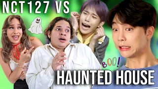 Waleska & Efra react to NCT 127 vs haunted houses 😂