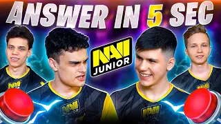 NAVI Junior — Answer in 5 seconds Challenge