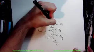 How  to Draw Tattoo Style Waves Quick Tip Tutorial