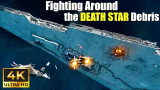 Battlefront 2 in 2024: DEATH STAR DEBRIS - Starfighter Assault Gameplay [PC 4K] - No Commentary