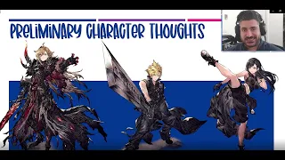 EARLY Character Thoughts - Ashen King Mont, Cloud, and Tifa!