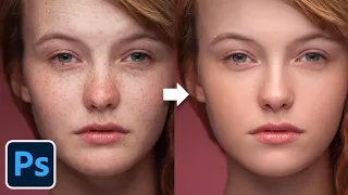 Unlock Flawless Skin with This Photoshop Trick - In Seconds! 🕒🔓