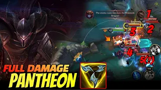 쿨감 + 극딜 판테온 = 극한의 어그로핑퐁 / FAST CD + FULL DAMAGE PANTHEON IS INSANE!