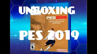 UNBOXING PES 2019 David Beckham Edition - Unboxing