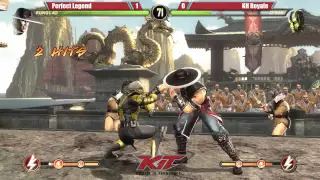 MK9 @ KIT15 - Perfect Legend (Kung Lao) vs KH Royale (Cyrax [720p/60fps]