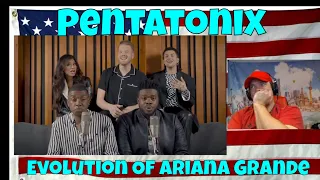 Evolution Of Ariana Grande - Pentatonix - REACTION - they are so good!