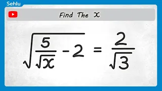 😊 Nice Algebraic Challenge | Math Olympiad Prep | Middle School #sehlu #math #algebra