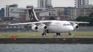 1 HOUR of Planes at London City Airport, LCY