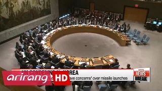 UN Security Council holds emergency meeting on N.K. missile launches