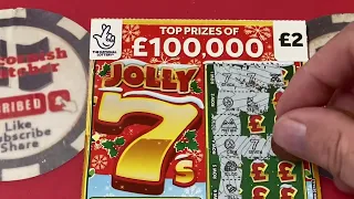 These jolly 7 scratch cards has really been a jolly session and a nice profit 🤩
