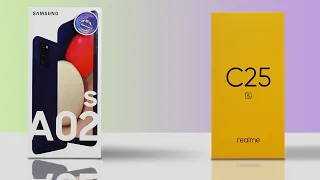 REALME C25s VS SAMSUNG A02s