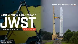 Watch NASA & ESA launch the James Webb Space Telescope!!