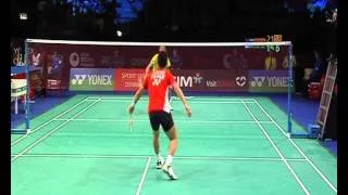 Video clip -- QF -- MS (court 3) -- Yonex Denmark Open 2011