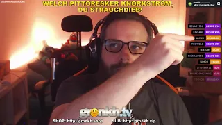 Gronkh bekommt 1000€ Spende auf Twitch