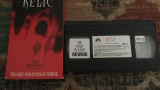 Opening to The Relic 1997 VHS