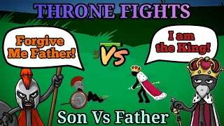 King Zarek Vs Atreyos Throne Fights #1 Stick War Legacy Mods Funny Moments