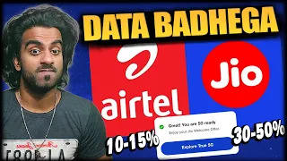 Jio & Airtel Unlimited 5G Ending date? New Increase Price & Data Limit