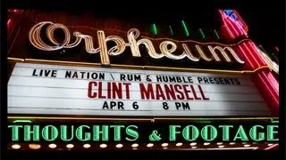Clint Mansell Concert: Thoughts & Footage