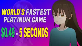 Easiest Cheapest & Fastest Platinum Game of All Time | $0.49 - 5 Second Platinum