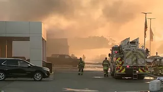 Buff Whelan Chevrolet open for business day after massive fire