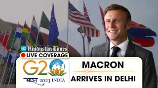 G20 Summit India | French President Emmanuel Macron Reaches Delhi, Set To Meet PM Modi