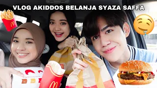 VLOG AKIDDOS BELANJA SYAZA & FAYUSOF MCDONALD 🤤 AKIDDOS SORANG YANG PEMURAH🤣