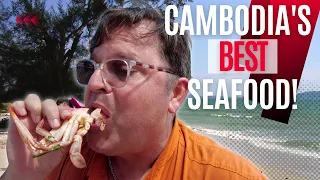 Searching For The Freshest Seafood in 🇰🇭Cambodia?🇰🇭 Kep Crab Market - 4K