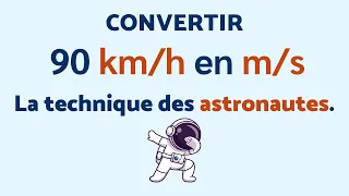 CONVERTIS LES VITESSES COMME UN ASTRONAUTE 😎