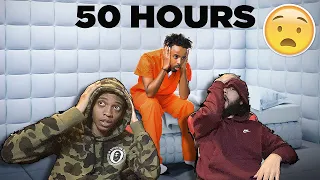 WOULD'VE WENT CRAZY 😂😨 | AMERICANS REACT TO AJ SHABEEL I SURVIVED 50 HOURS IN SOLITARY CONFINEMENT