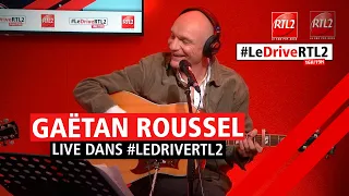 Gaëtan Roussel interprète "Une seconde (ou la vie entière)" en live dans #LeDriveRTL2 (20/09/21)