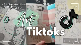 Art tiktok compilation! ✨️🎨 [ SATISFYING, INSPO, SKETCHBOOK SPREADS ]