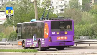 Запорізький тролейбус- Травень 2019 / Zaporizhia trolleybus- May 2019