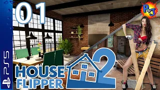 Let's Play House Flipper 2 PS5 | Console Gameplay Episode 1 | First Jobs (P+J)