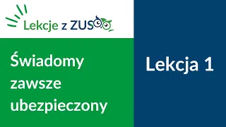 Lekcja 1 [Lekcje z ZUS]