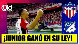 JUNIOR 2 MILLONARIOS 1 | EL TIBURÓN Y BACCA METEN MIEDO EN  GRUPO A DE LA LIGA ¿POR QUÉ SE SUFRIÓ?