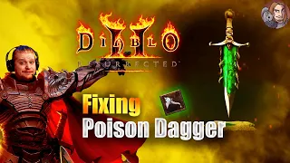 Diablo II Resurrected - Fixing Poison Dagger Necro (Game Rant)