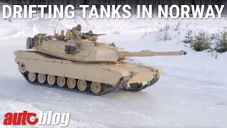 #Drifting tanks in Norway