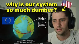 American reacts to 'Why the metric system matters'