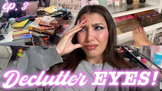 EPISODIO FINALE 😱DECLUTTER PALETTE OCCHI, EYELINER, MATITE 🗑️  MelissaTani