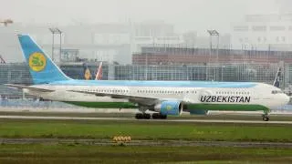 Uzbekistan Airways | Boeing B767-33P(ER) | Frankfurt Airport [HD]