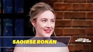 Saoirse Ronan Forced Meryl Streep to Hug Her