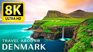 DENMARK in 8K HDR 60FPS - Immerse Yourself In Nature And Relaxing Piano Music