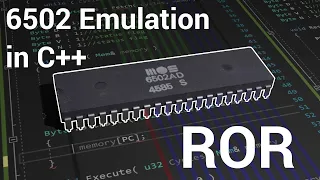 Emulating a CPU in C++ #30 (6502) -  Rotate Right